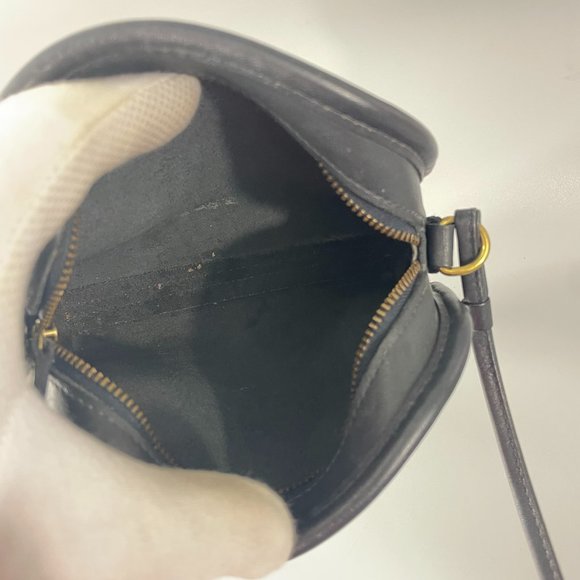 Vintage Coach 9017 Dark Blue Abbie Zip Purse - Picture 12 of 14